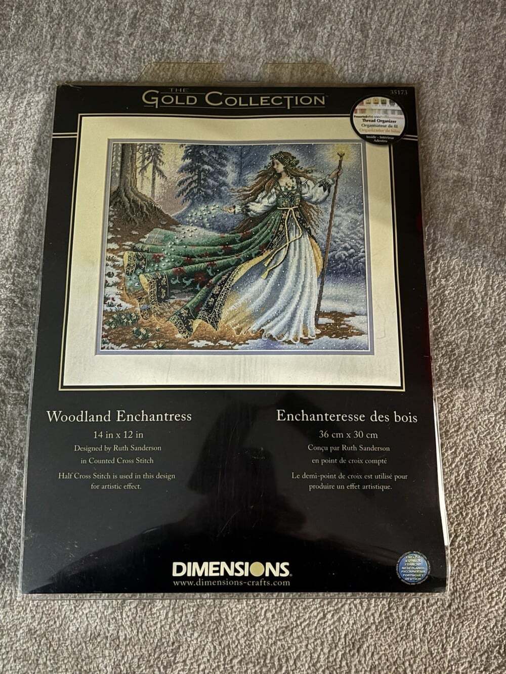 Dimensions Gold Collection Woodland Enchantress Cross Stitch Kit 14x12 MPN 35173